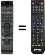 Télécommande équivalente RC3902