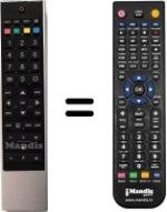 Replacement remote control Toshiba RC3910