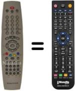 Télécommande équivalente United TVD4042