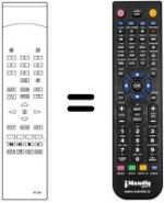 Télécommande équivalente RC505
