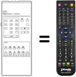 Replacement remote control RC5301