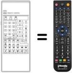 Télécommande équivalente RC5336