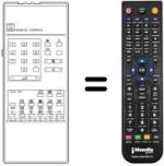 Replacement remote control RC5352
