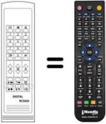 Replacement remote control RC5420