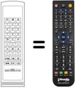 Télécommande équivalente RC5420