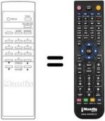 Télécommande équivalente RC56 MONO