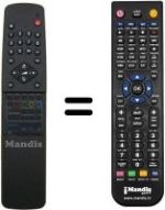 Télécommande équivalente RC647340