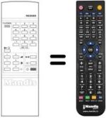 Télécommande équivalente RC688