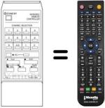 Replacement remote control RC81
