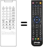 Télécommande équivalente RC9000