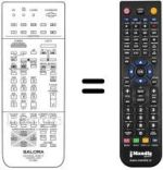 Télécommande équivalente RC9800