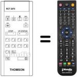 Télécommande équivalente Thomson 55MV51