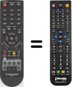Télécommande équivalente RCU-200