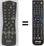 Télécommande équivalente REMCON1213
