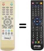 Télécommande équivalente REMCON1295