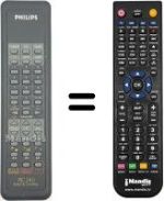 Télécommande équivalente RC240
