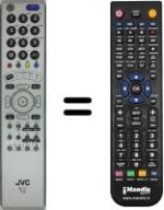 Replacement remote control JVC LT-46Z70BU