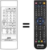 Télécommande équivalente JVC RM-C601F