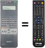 Télécommande équivalente RMT-257
