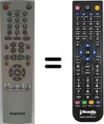 Replacement remote control Samsung SV210X