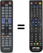 Télécommande équivalente Samsung SYNCMASTER 225MD