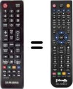 Télécommande équivalente Samsung UE32D4000NW