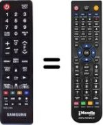 Télécommande équivalente Samsung T24E390EW