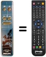 Télécommande équivalente REMCON285