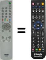 Télécommande équivalente Sony KV-29LS40K