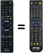 Télécommande équivalente Sony KDL-32EX425