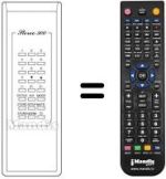 Télécommande équivalente REMCON1242