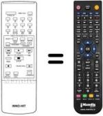 Télécommande équivalente REMCON137