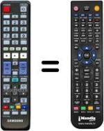 Télécommande équivalente Samsung AH59-02298A