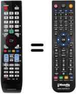 Télécommande équivalente Samsung UE40B8090XW/XZG