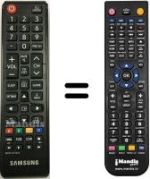 Télécommande équivalente BN59-01301A