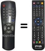 Replacement remote control Samsung AA59-00104D