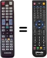 Télécommande équivalente Samsung LT22A350