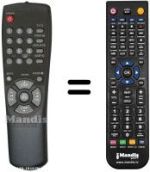 Replacement remote control Samsung AA59-10107N