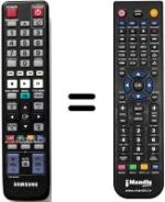 Replacement remote control Samsung BDC5300
