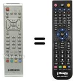 Télécommande équivalente Samsung BN59-00225C