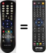 Télécommande équivalente Schaub Lorenz LT19-350DB