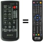 Télécommande équivalente RMT-835