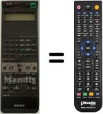 Télécommande équivalente Samsung RMT-451
