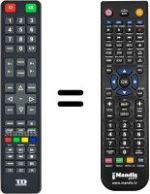 Replacement remote control TD Systems K24DLT7F