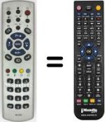 Télécommande équivalente Hoher 14E910
