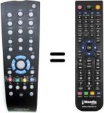 Télécommande équivalente Grundig 42-4830T