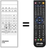 Télécommande équivalente TP 660 TOP / FAST