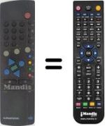 Télécommande équivalente TP 771