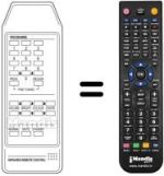 Télécommande équivalente REMCON469