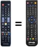 Replacement remote control REMCON1214